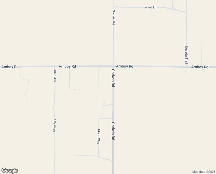 map of restaurants, bars, coffee shops, grocery stores, and more near 5048 Godwin Road in Twentynine Palms