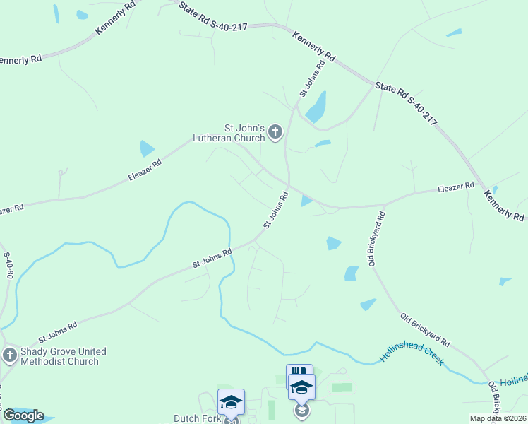 map of restaurants, bars, coffee shops, grocery stores, and more near 405 Maypop Lane in Irmo