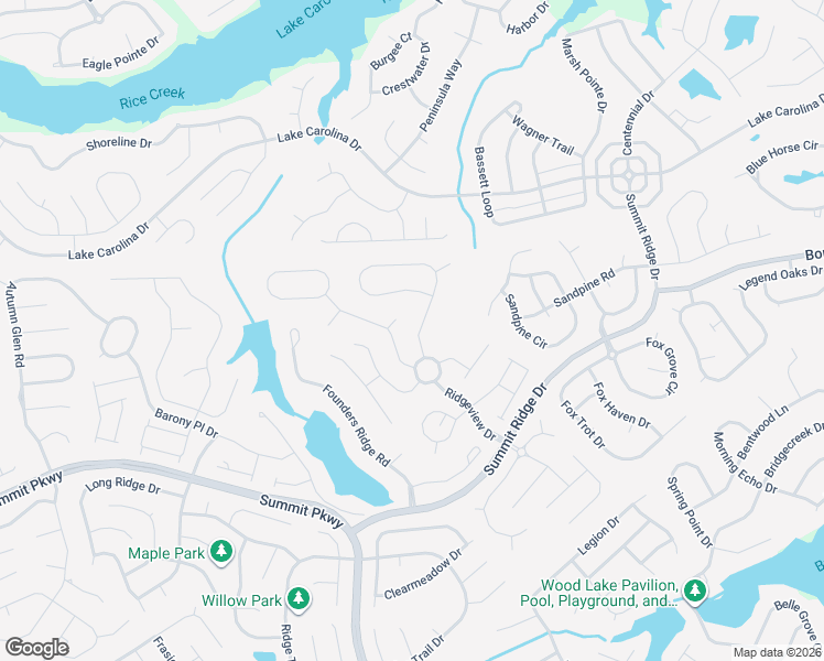 map of restaurants, bars, coffee shops, grocery stores, and more near 107 Kingston Trace Road in Columbia