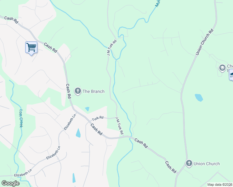 map of restaurants, bars, coffee shops, grocery stores, and more near 5208 Stately Oaks Drive in Flowery Branch