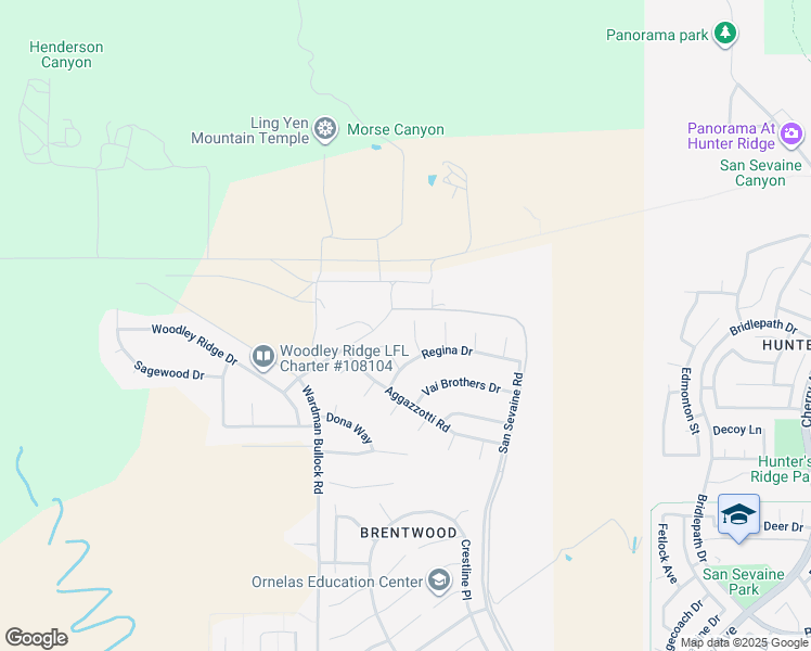 map of restaurants, bars, coffee shops, grocery stores, and more near 4990 Padre Avenue in Rancho Cucamonga