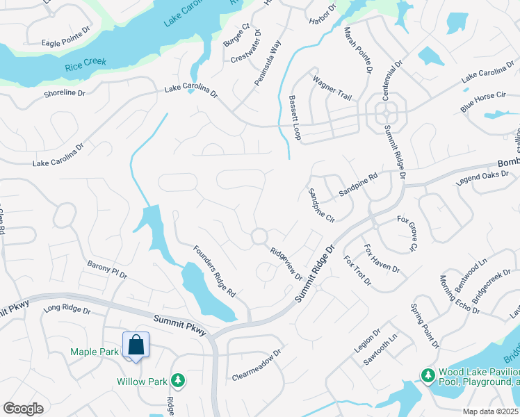 map of restaurants, bars, coffee shops, grocery stores, and more near 112 Kingston Trace Road in Columbia