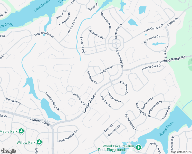 map of restaurants, bars, coffee shops, grocery stores, and more near 103 Sandpine Road in Columbia