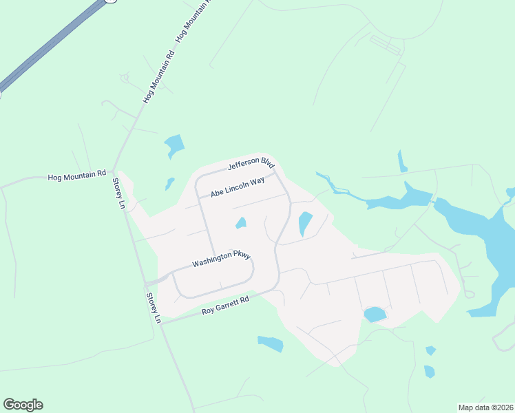 map of restaurants, bars, coffee shops, grocery stores, and more near 1417 Ronald Reagan Lane in Jefferson