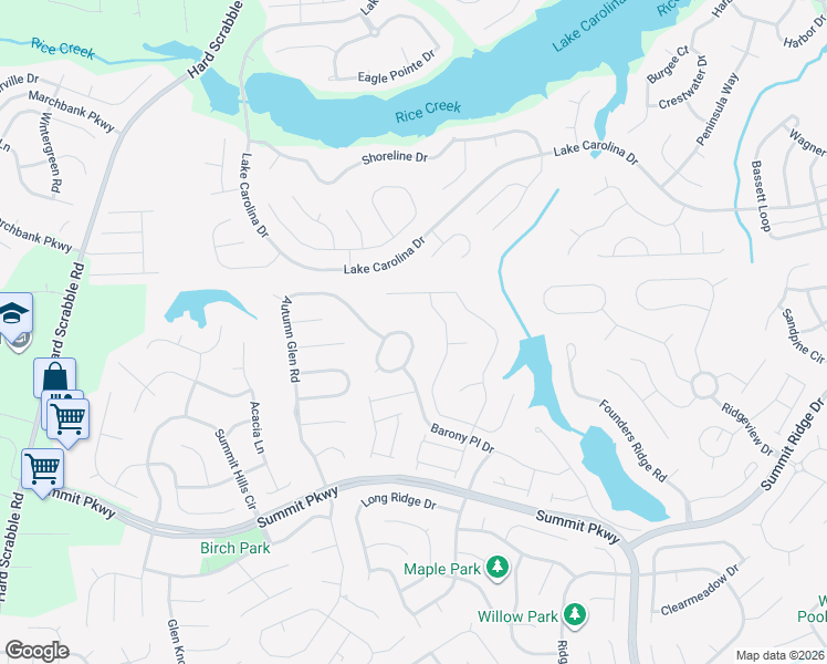 map of restaurants, bars, coffee shops, grocery stores, and more near 212 Sterling Cross Drive in Columbia