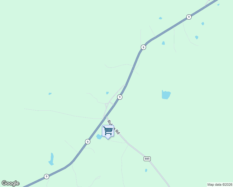 map of restaurants, bars, coffee shops, grocery stores, and more near 80 Lane Loop in Pontotoc