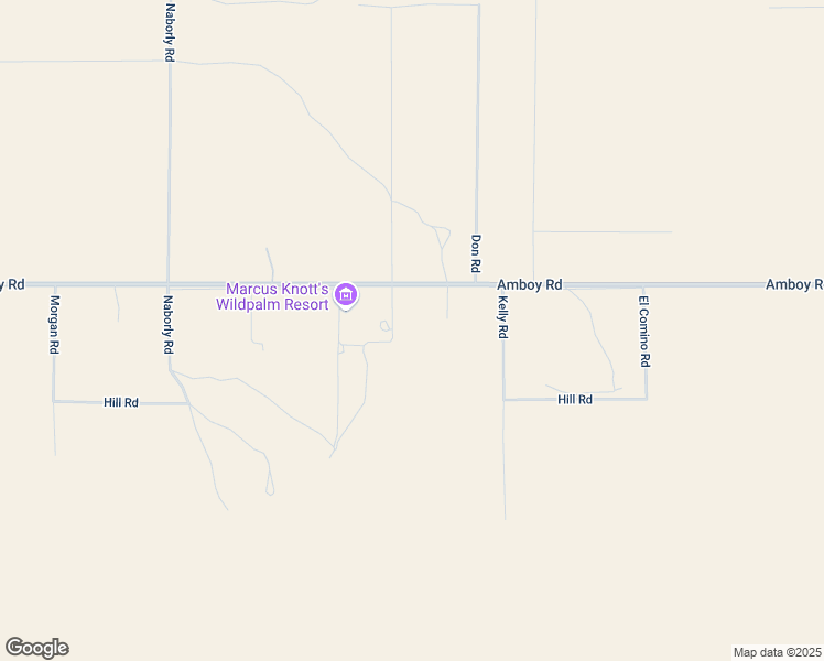 map of restaurants, bars, coffee shops, grocery stores, and more near 84951 Amboy Road in Twentynine Palms