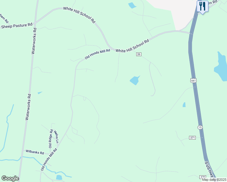 map of restaurants, bars, coffee shops, grocery stores, and more near 325 Dewaters Road in Commerce