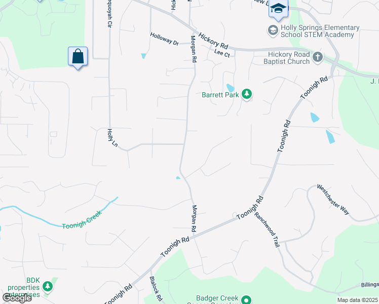 map of restaurants, bars, coffee shops, grocery stores, and more near 1822 Morgan Road in Canton