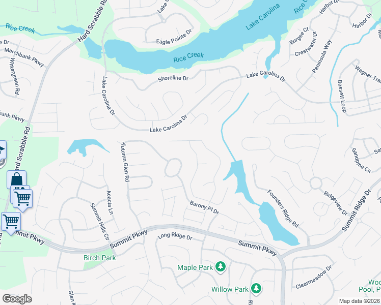 map of restaurants, bars, coffee shops, grocery stores, and more near 212 Sterling Cross Drive in Columbia
