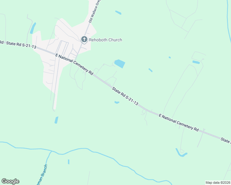 map of restaurants, bars, coffee shops, grocery stores, and more near 3810 East National Cemetery Road in Florence