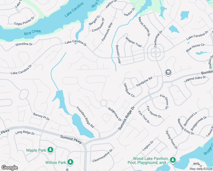 map of restaurants, bars, coffee shops, grocery stores, and more near 120 Kingston Trace Road in Columbia