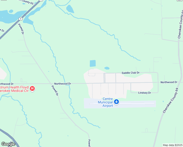 map of restaurants, bars, coffee shops, grocery stores, and more near 700 Saddle Club Drive in Centre