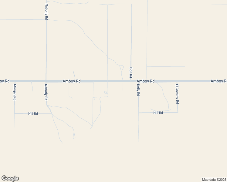 map of restaurants, bars, coffee shops, grocery stores, and more near 84951 Amboy Road in Twentynine Palms