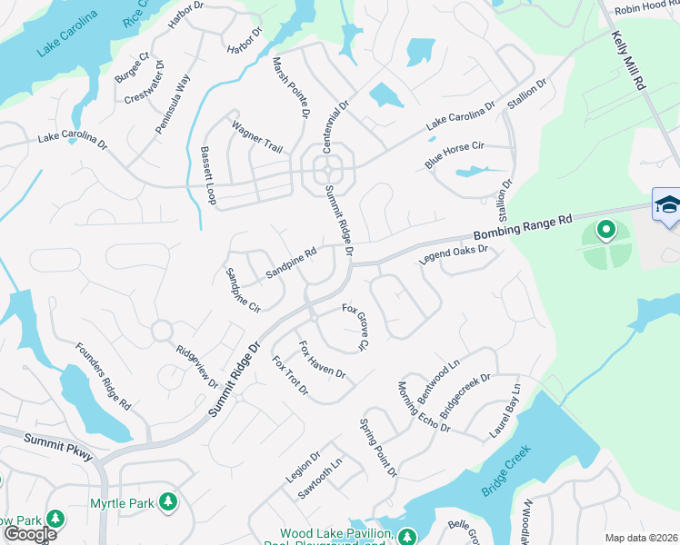 map of restaurants, bars, coffee shops, grocery stores, and more near 113 Hidden Pines Road in Columbia