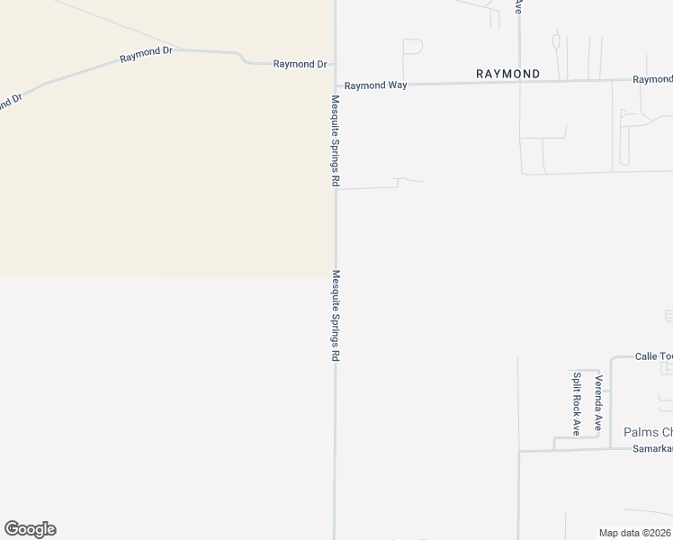 map of restaurants, bars, coffee shops, grocery stores, and more near Mesquite Springs Road in Twentynine Palms