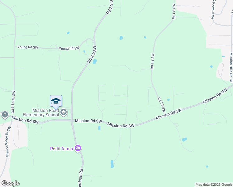 map of restaurants, bars, coffee shops, grocery stores, and more near 24 Bramblewood Point Southwest in Cartersville