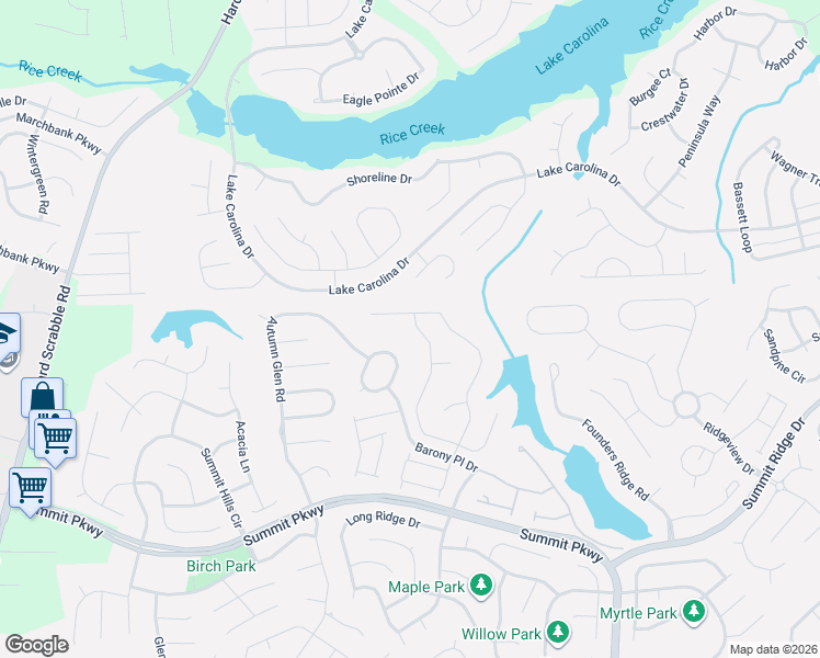 map of restaurants, bars, coffee shops, grocery stores, and more near 212 Sterling Cross Drive in Columbia