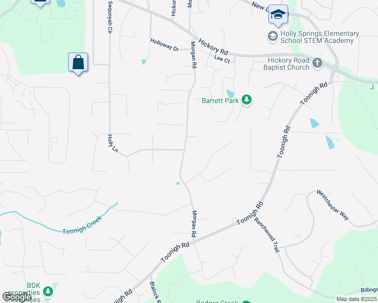 map of restaurants, bars, coffee shops, grocery stores, and more near 1822 Morgan Road in Canton