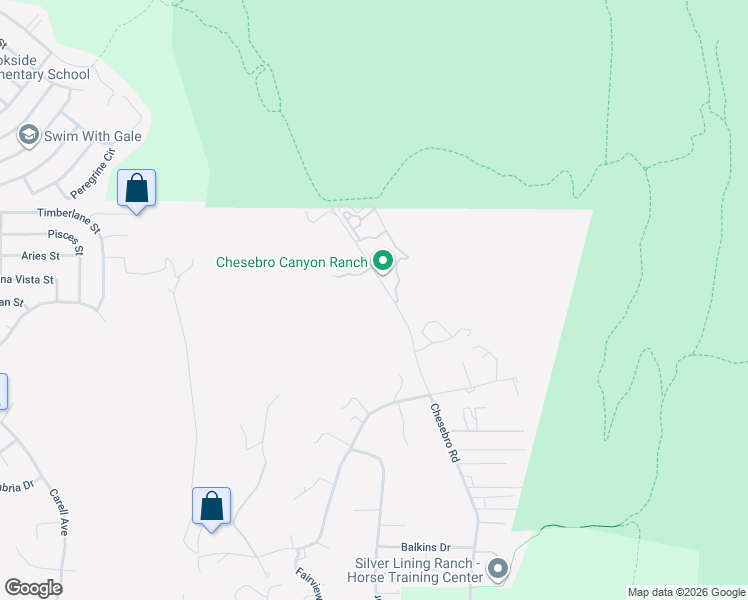 map of restaurants, bars, coffee shops, grocery stores, and more near 6451 Chesebro Road in Agoura Hills