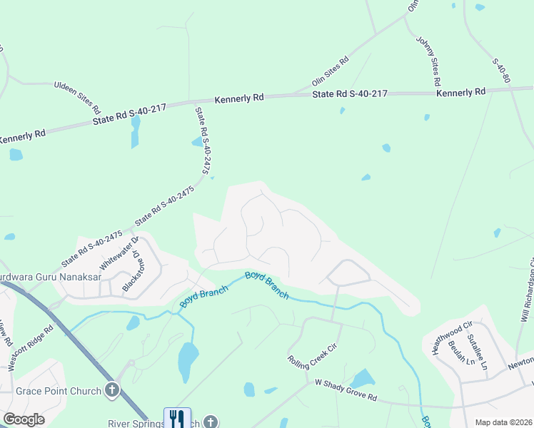 map of restaurants, bars, coffee shops, grocery stores, and more near 52 Fork Branch Court in Irmo