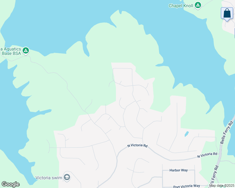 map of restaurants, bars, coffee shops, grocery stores, and more near 1511 Harbor Watch Court in Woodstock