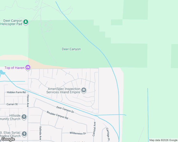 map of restaurants, bars, coffee shops, grocery stores, and more near 4925 Lone Acres Court in Rancho Cucamonga