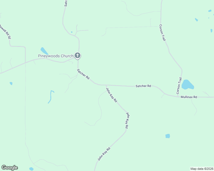 map of restaurants, bars, coffee shops, grocery stores, and more near John Kay Road in Taylorsville