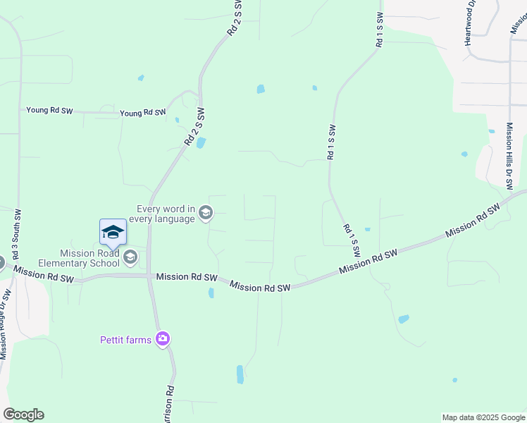 map of restaurants, bars, coffee shops, grocery stores, and more near 14 Bramblewood Point Southwest in Cartersville