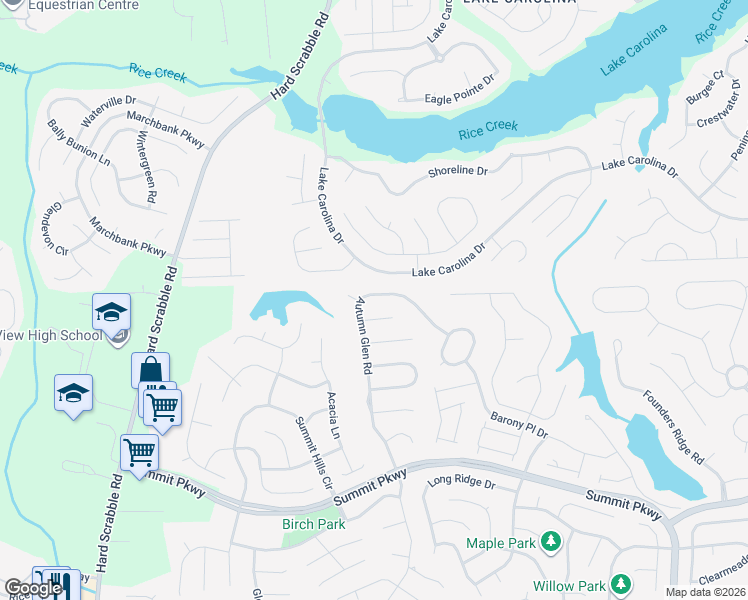 map of restaurants, bars, coffee shops, grocery stores, and more near 513 Autumn Glen Road in Columbia