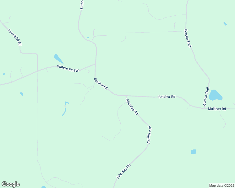 map of restaurants, bars, coffee shops, grocery stores, and more near 0 Satcher Road in Taylorsville
