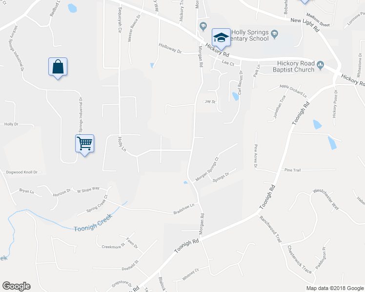 map of restaurants, bars, coffee shops, grocery stores, and more near 995 Holly Lane in Canton