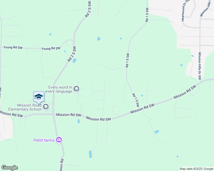 map of restaurants, bars, coffee shops, grocery stores, and more near 36 Bramblewood Trail Southwest in Cartersville