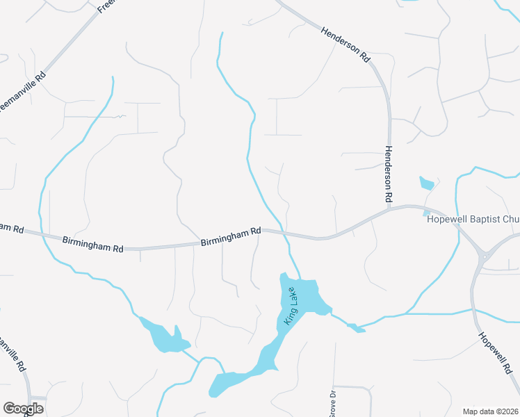 map of restaurants, bars, coffee shops, grocery stores, and more near 2000 Birmingham Road in Alpharetta