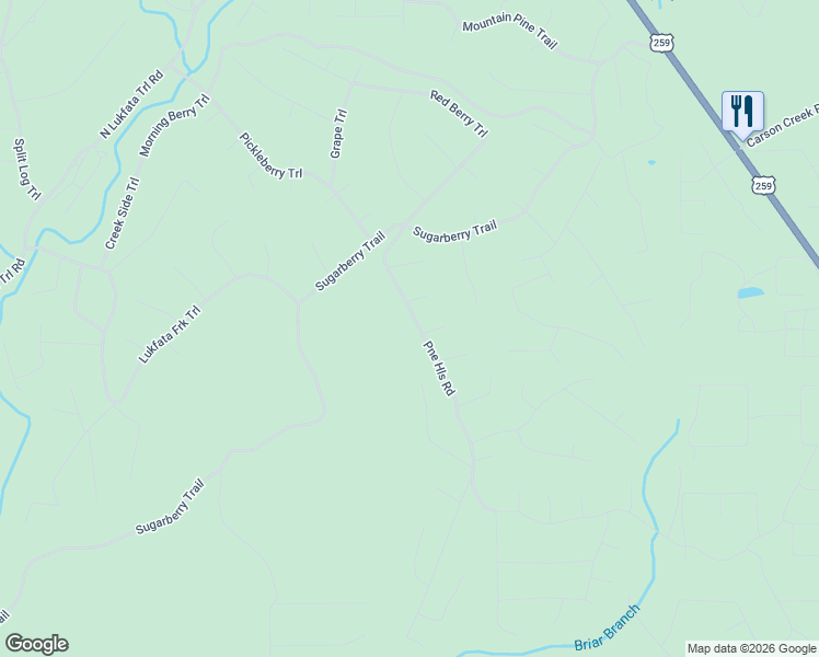 map of restaurants, bars, coffee shops, grocery stores, and more near 50400 in Broken Bow