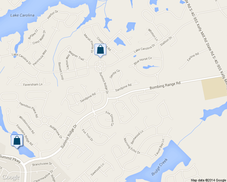 map of restaurants, bars, coffee shops, grocery stores, and more near 412 Sandpine Road in Columbia