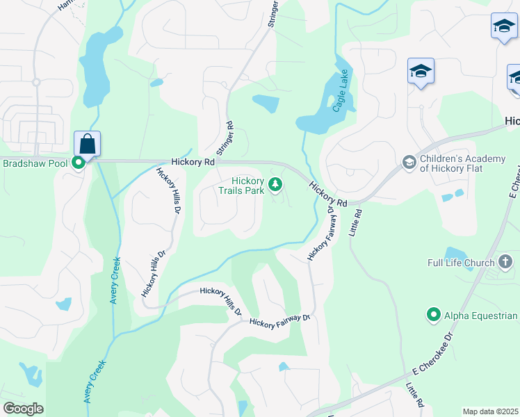 map of restaurants, bars, coffee shops, grocery stores, and more near 509 Carrington Court in Canton