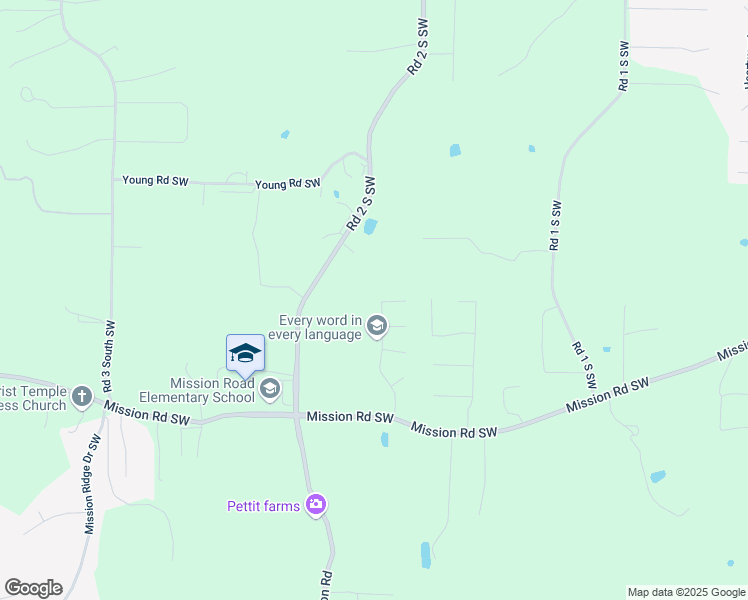 map of restaurants, bars, coffee shops, grocery stores, and more near 41 Bramblewood Drive Southwest in Cartersville