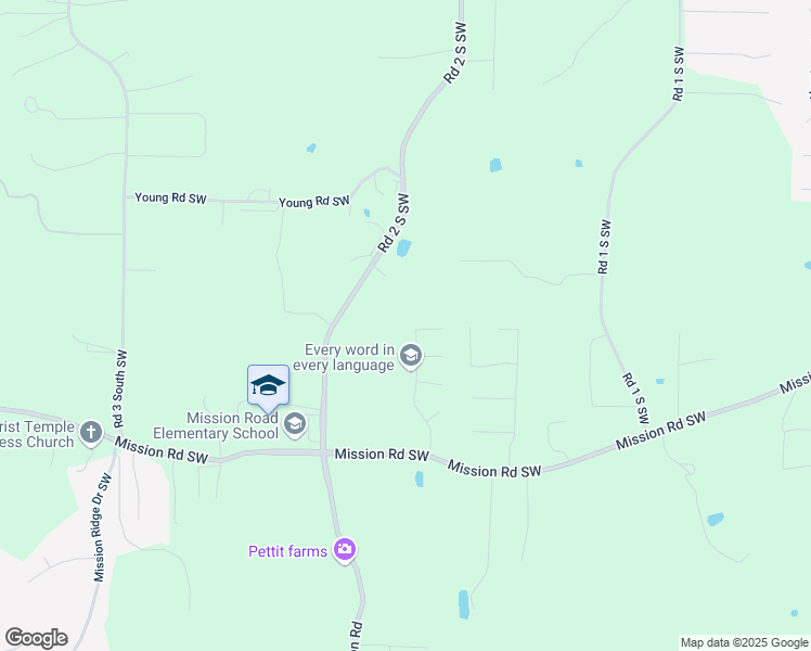 map of restaurants, bars, coffee shops, grocery stores, and more near 41 Bramblewood Drive Southwest in Cartersville