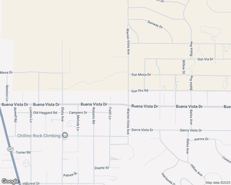 map of restaurants, bars, coffee shops, grocery stores, and more near 4689 Palo Alto Avenue in Yucca Valley
