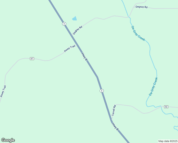 map of restaurants, bars, coffee shops, grocery stores, and more near 6863 Arkansas 8 in Arkadelphia