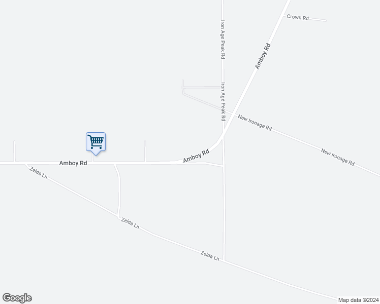 map of restaurants, bars, coffee shops, grocery stores, and more near 88020 Amboy Road in Twentynine Palms