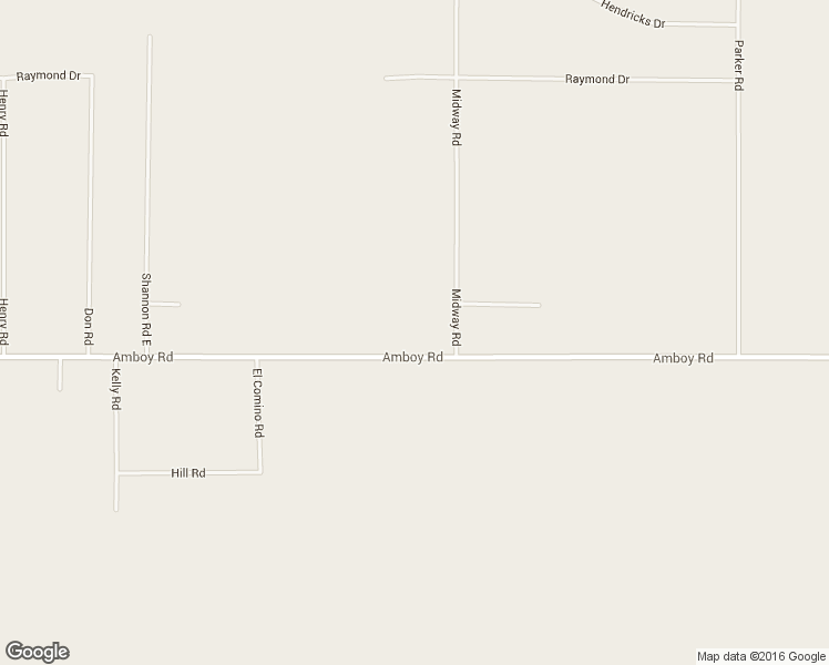 map of restaurants, bars, coffee shops, grocery stores, and more near 85624 Amboy Road in Twentynine Palms