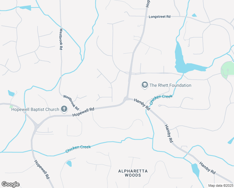 map of restaurants, bars, coffee shops, grocery stores, and more near 15815 Winterfield Way in Alpharetta