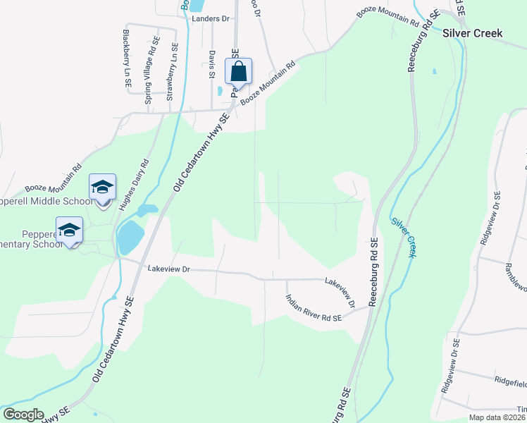 map of restaurants, bars, coffee shops, grocery stores, and more near 211 Mark Groves Avenue in Lindale