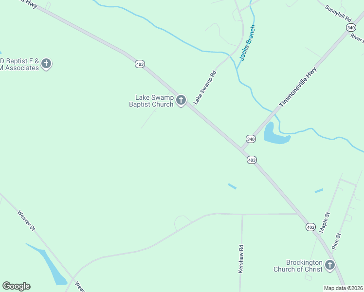 map of restaurants, bars, coffee shops, grocery stores, and more near 6658 Oates Hwy in Timmonsville