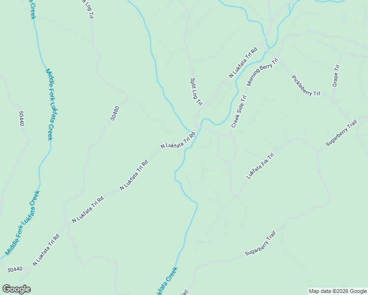 map of restaurants, bars, coffee shops, grocery stores, and more near 1618 North Lukfata Trail Road in Broken Bow