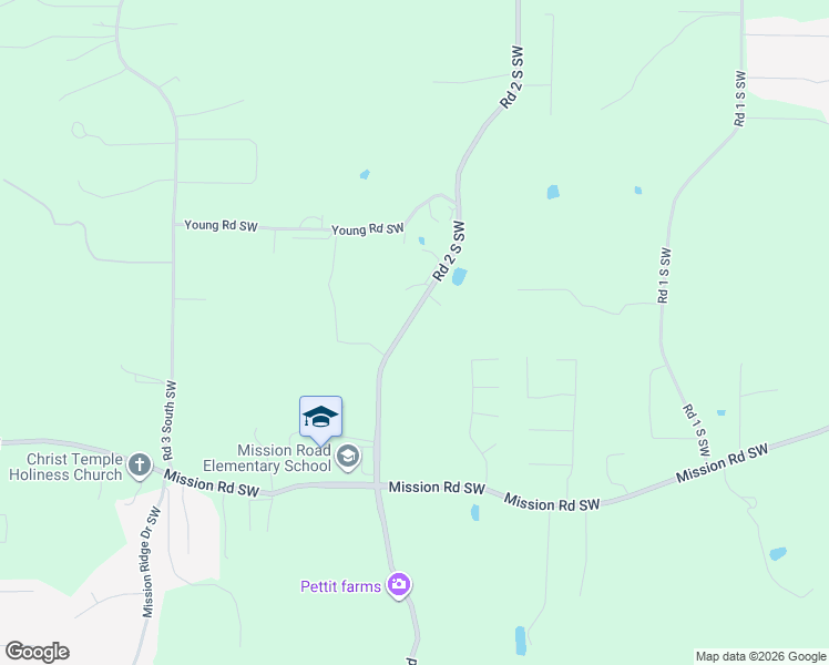 map of restaurants, bars, coffee shops, grocery stores, and more near 411 Road 2 South Southwest in Cartersville