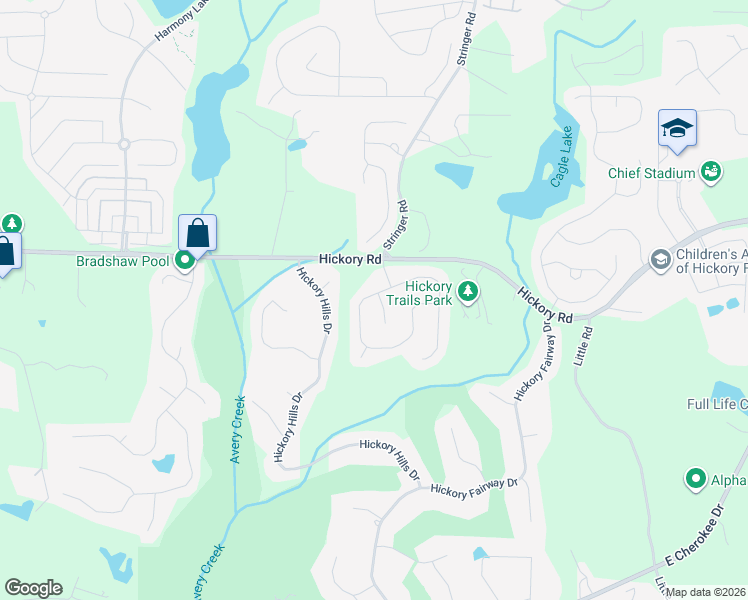 map of restaurants, bars, coffee shops, grocery stores, and more near 205 Carrington Way in Canton