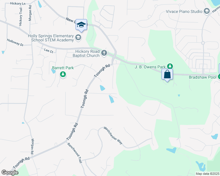 map of restaurants, bars, coffee shops, grocery stores, and more near 4205 Hickory Point Drive in Canton
